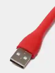 Красный гибкая USB-портативная мини-светодиодная лампа ( светильник )