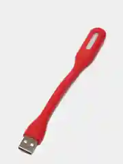 Красный гибкая USB-портативная мини-светодиодная лампа ( светильник )