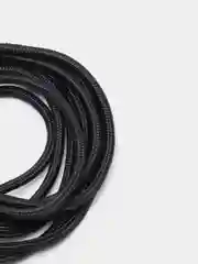 Черный usb Кабель для зарядки и передачи данных Charget 3.0 A (micro, Type C, Apple lightning)