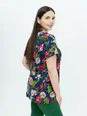 Индиго milena21 Туника женская "Кристина",футболка с карманами,большие размеры