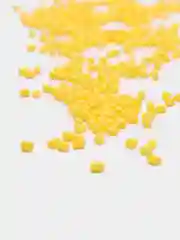 Желтый бисер стеклярус