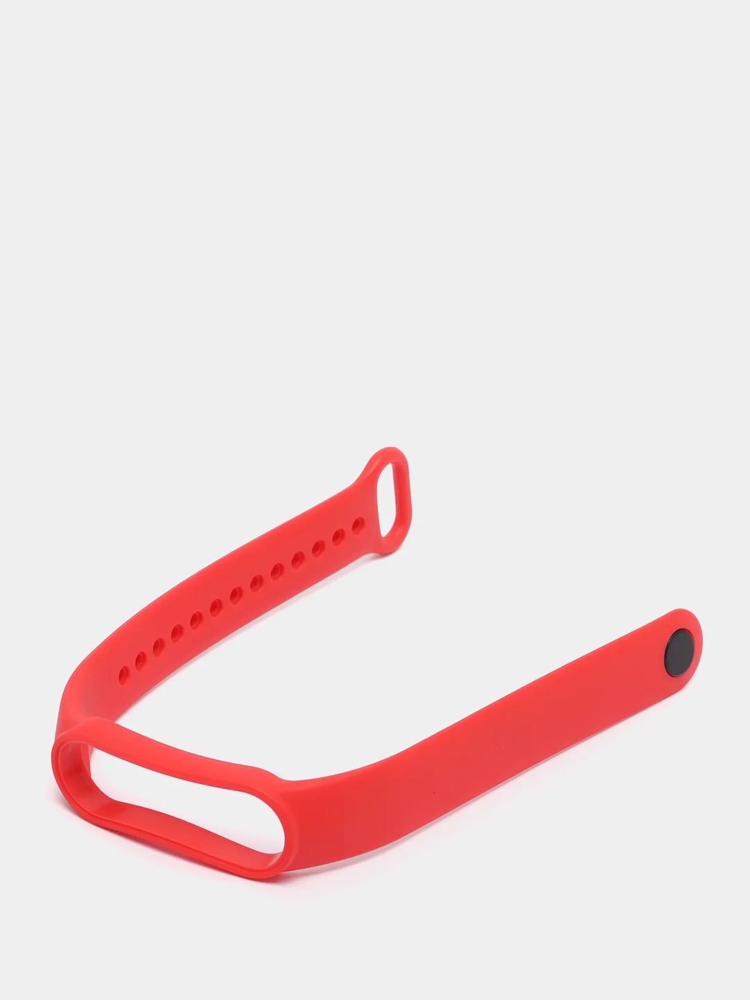 Красный силиконовый ремешок для Xiaomi Mi Band 5 / Mi Band 6
