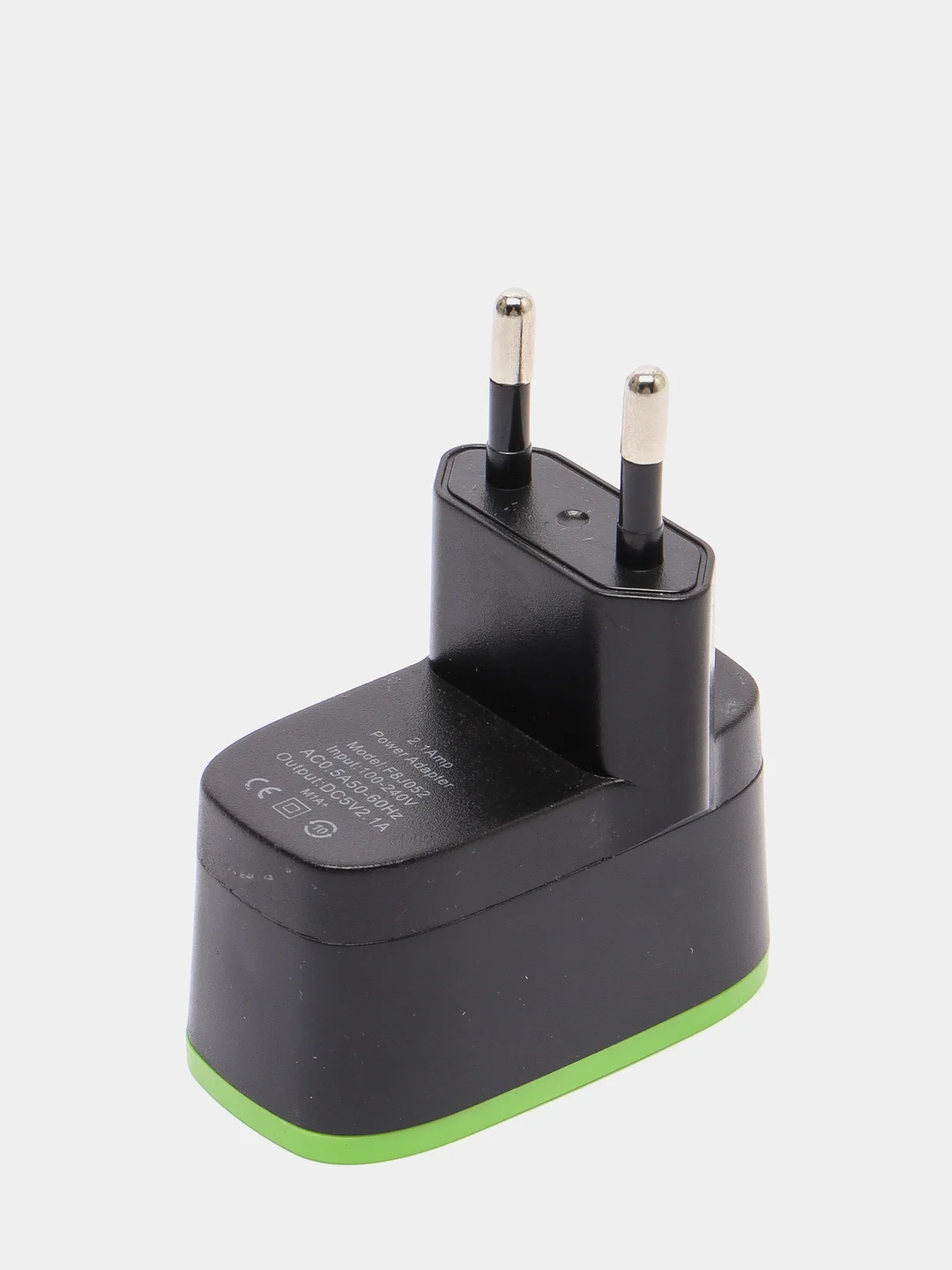 Черный сетевое зарядное устройство 2 USB СЗУ блок питания адаптер для розетки