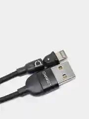 Черный usb Кабель для зарядки и передачи данных Charget 3.0 A (micro, Type C, Apple lightning)