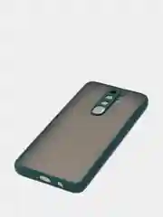 Морской чехол Xiaomi Redmi Note 8 Pro пластиковый матовый с цветными кнопками (Редми Нот 8 Про)