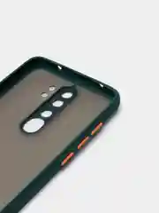 Морской чехол Xiaomi Redmi Note 8 Pro пластиковый матовый с цветными кнопками (Редми Нот 8 Про)