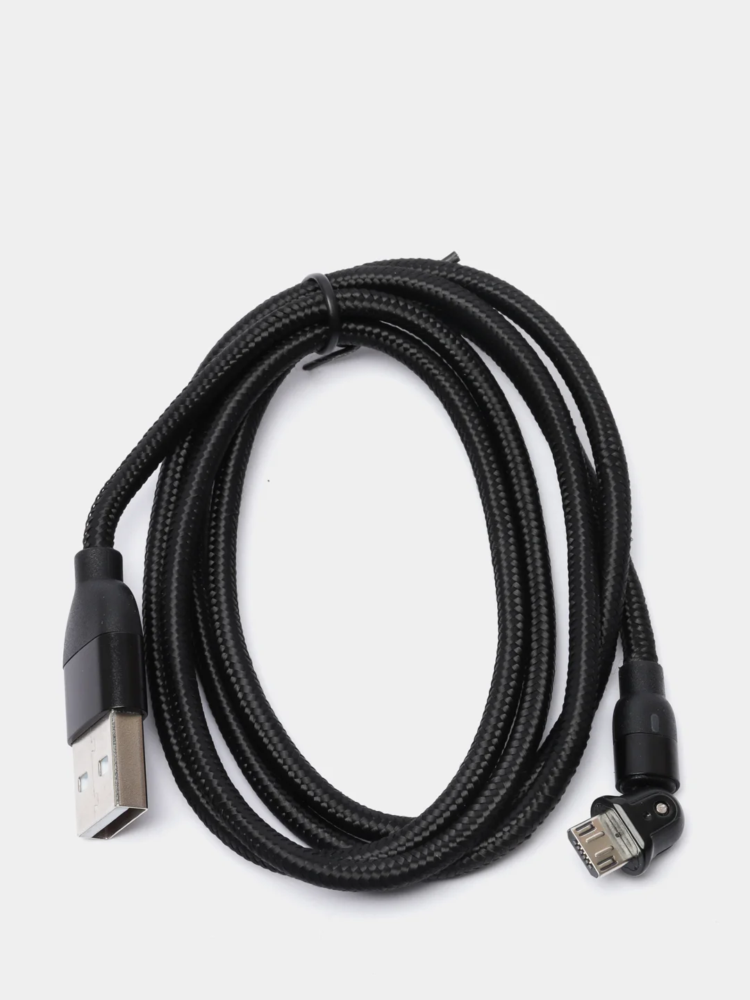 Черный usb Кабель для зарядки и передачи данных Charget 3.0 A (micro, Type C, Apple lightning)