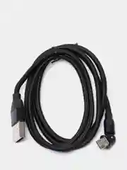 Черный usb Кабель для зарядки и передачи данных Charget 3.0 A (micro, Type C, Apple lightning)