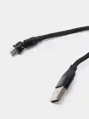 Черный usb Кабель для зарядки и передачи данных Charget 3.0 A (micro, Type C, Apple lightning)