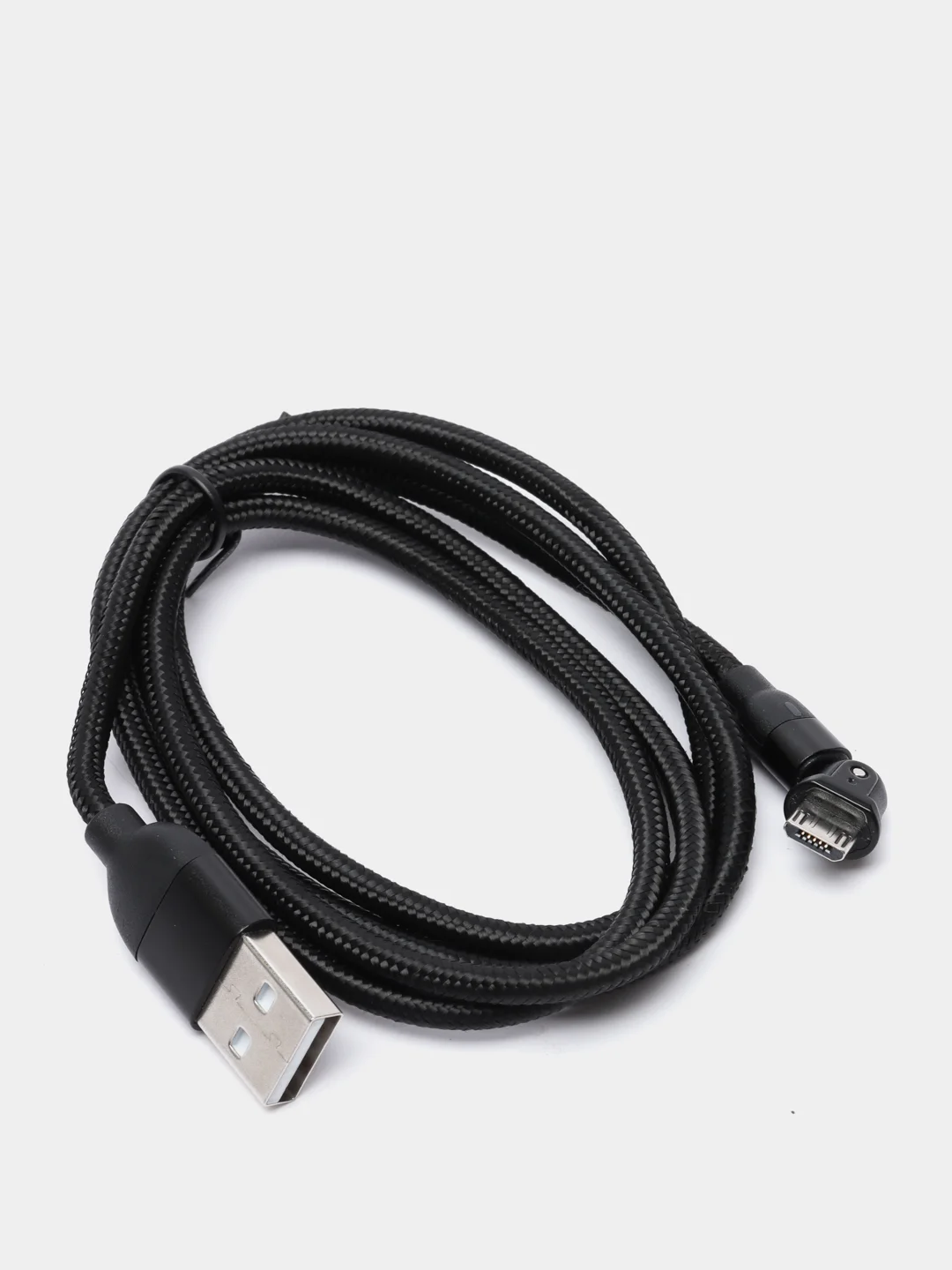 Черный usb Кабель для зарядки и передачи данных Charget 3.0 A (micro, Type C, Apple lightning)