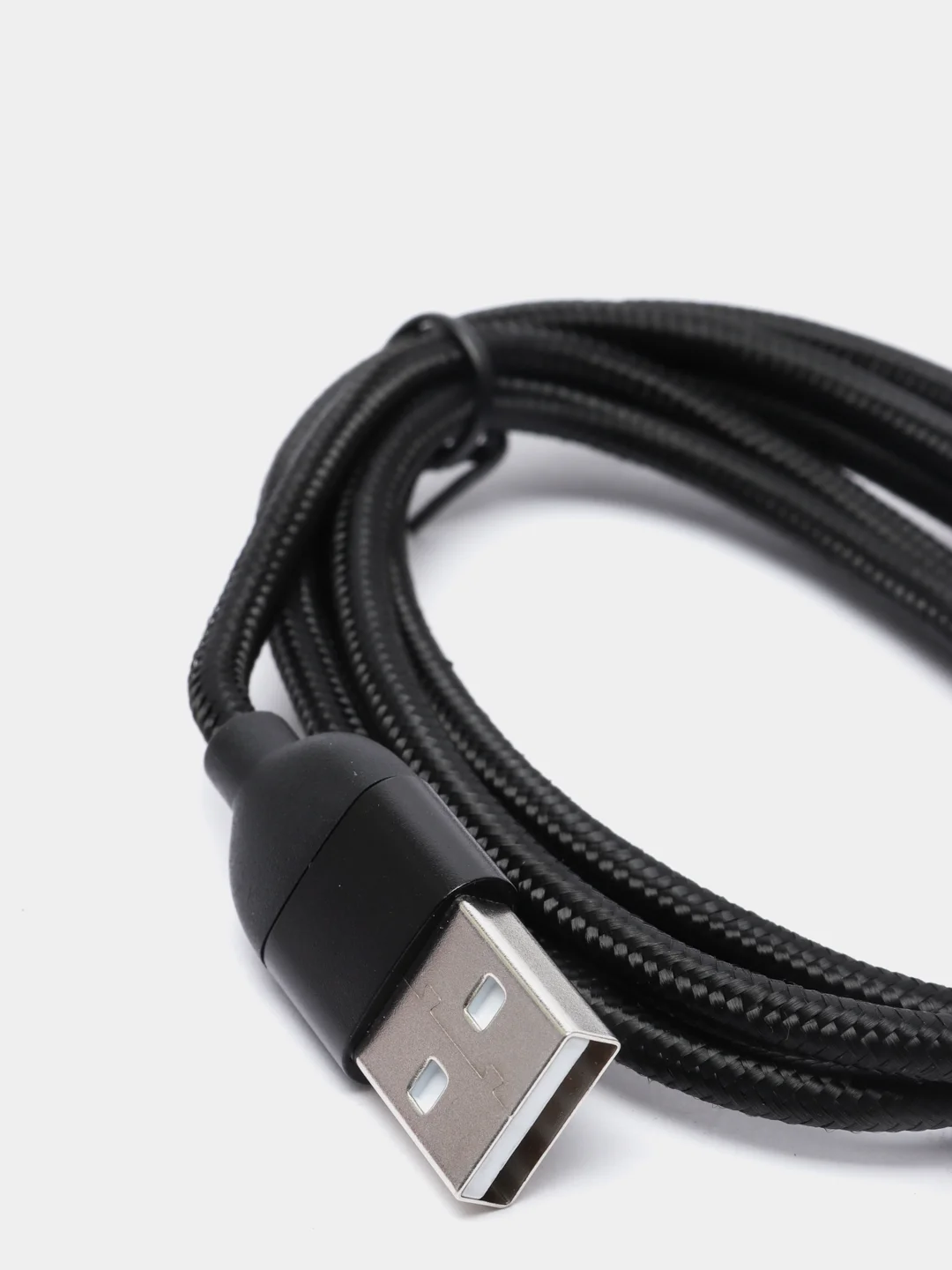 Черный usb Кабель для зарядки и передачи данных Charget 3.0 A (micro, Type C, Apple lightning)