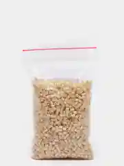Бежевый бисер стеклярус