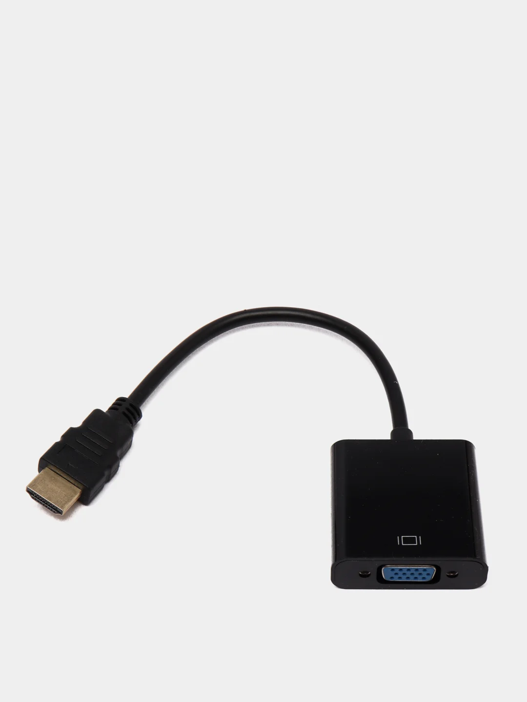 Черный конвертер из hdmi vga адаптер переходник