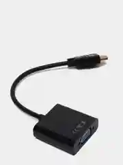 Черный конвертер из hdmi vga адаптер переходник