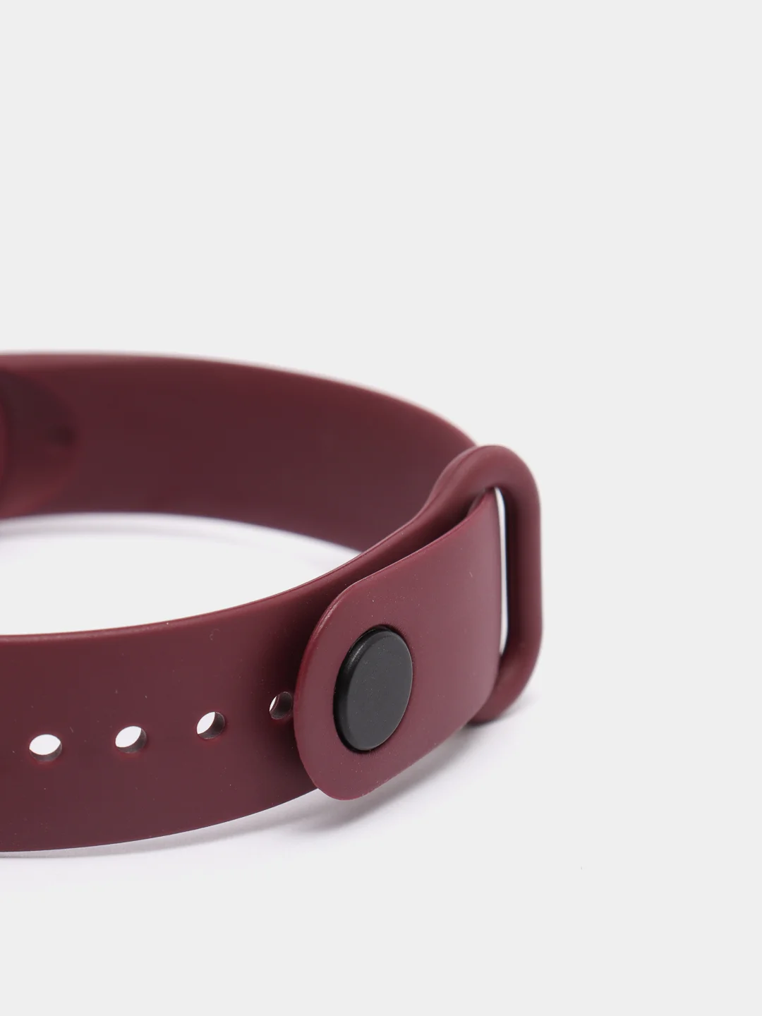 Коричневый силиконовый ремешок для Xiaomi Mi Band 5 / Mi Band 6