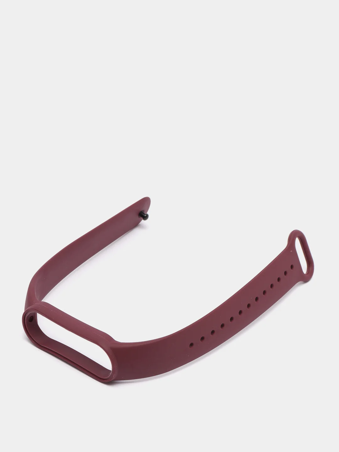 Коричневый силиконовый ремешок для Xiaomi Mi Band 5 / Mi Band 6