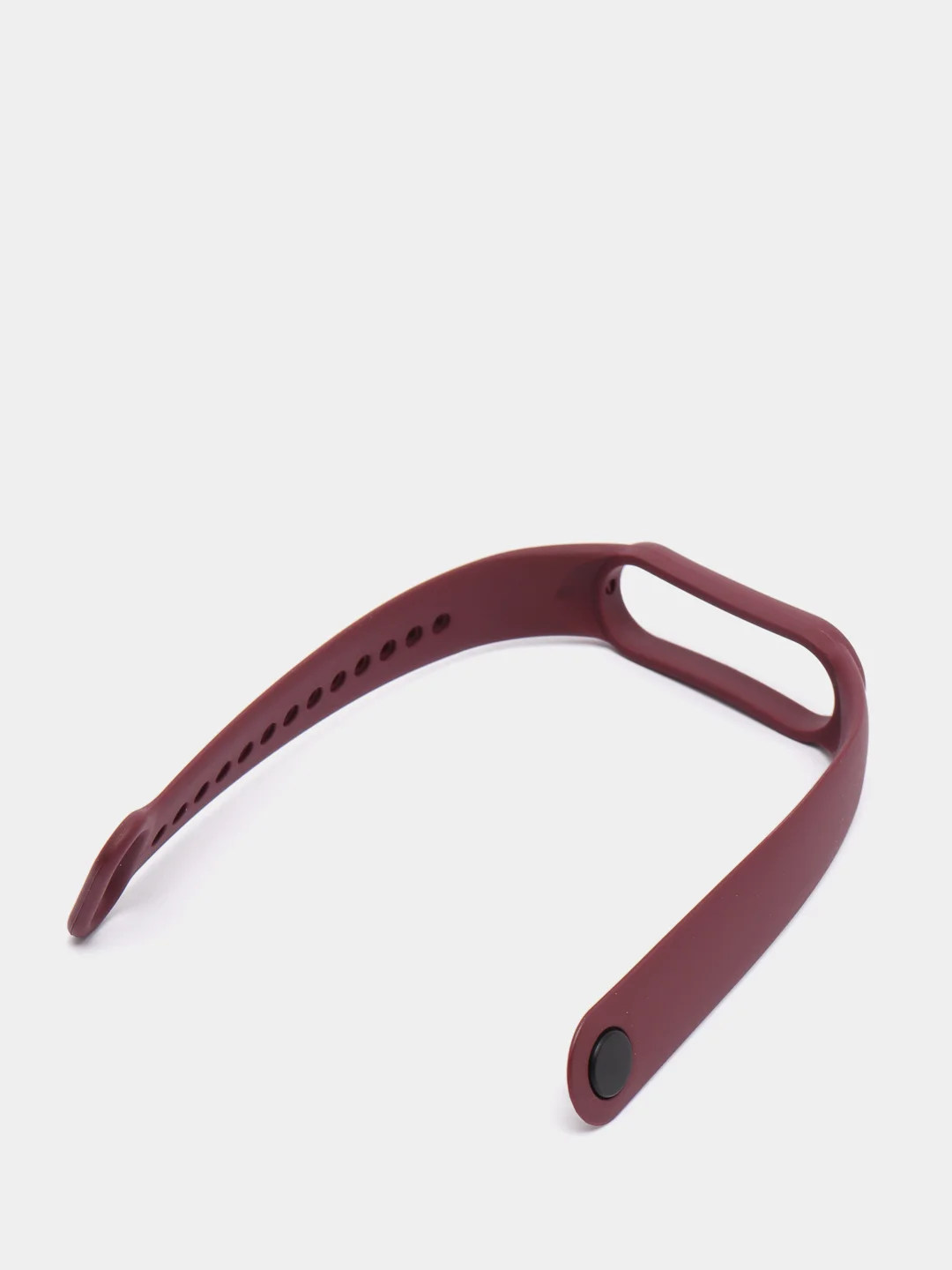 Коричневый силиконовый ремешок для Xiaomi Mi Band 5 / Mi Band 6