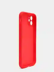 Красный чехол iPhone 11 13 12 Pro Mini силиконовый ( Айфон Про Мини )