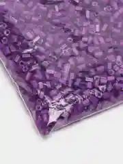 Аметистовый бисер стеклярус