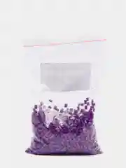 Аметистовый бисер стеклярус