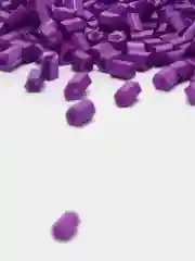 Аметистовый бисер стеклярус
