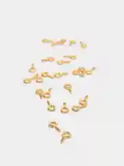 Золотой штифты винтовые, 25 шт