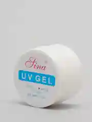 Белый уф гель для моделирования ногтей