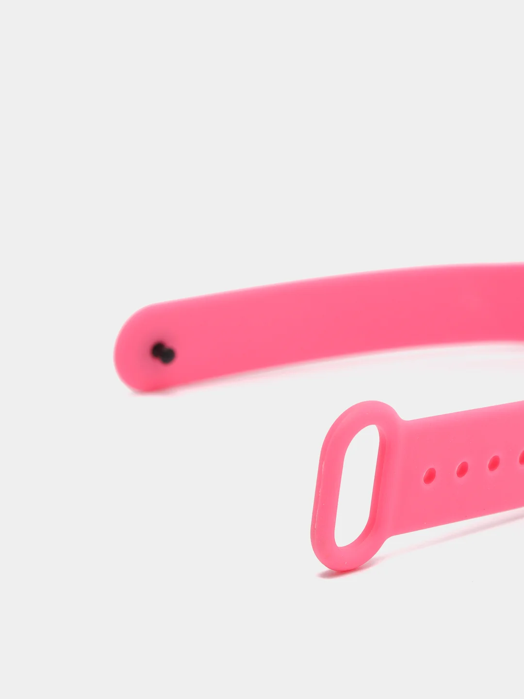 Розовый ремешок силиконовый для Xiaomi Mi Band 3, Mi Band 4