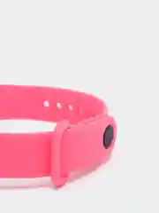 Розовый ремешок силиконовый для Xiaomi Mi Band 3, Mi Band 4