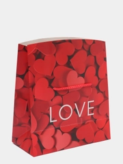 Пакет-коробка "Love", 23 * 18 * 11 см