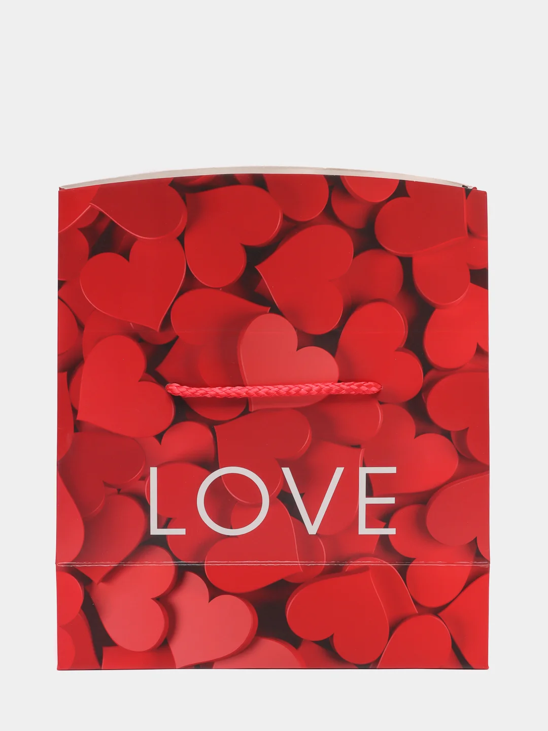 Пакет-коробка "Love", 23 * 18 * 11 см