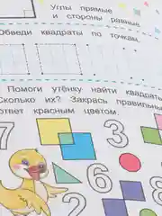 Манго прописи для детей, цветные