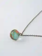 Коралловый космический кулон