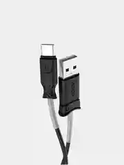 Черный usb-кабель HOCO X24, для зарядки и передачи данных, Micro USB, Type-C, 1 м