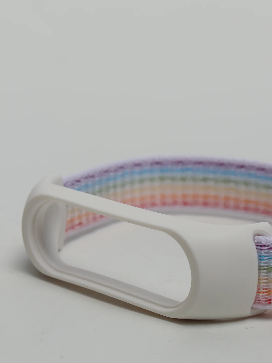 Бежевый меланж браслет ремешок для Xiaomi Mi band 4, 5, 6