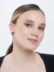 Черный серьга с шипами из титановой стали, 1 штука