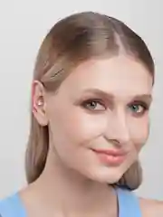 Белый каффы,серьги