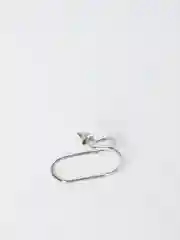 Белый каффы,серьги