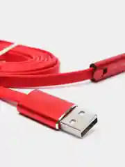Черный usb кабель c Quick Charge на 3A, длина 1,5 м / Micro-USB / Type-C / Apple Lightning