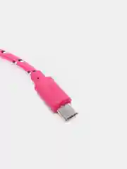 Фуксия кабель для зарядки телефона micro USB, провод зарядный, шнур юсб быстрая зарядка