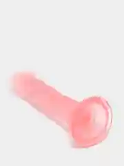 Белый фаллоимитатор на присоске