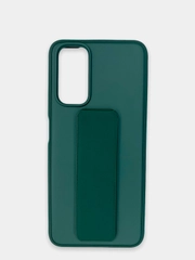 Чехол Xiaomi Redmi Note 11 4G, 11S, Редми Нот 11 4G, 11C силиконовый под кожу с подставкой
