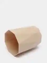 Бежевый стакан для зубных щеток / подставка ПРИЗМА IDEA