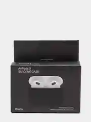 Черный силиконовый чехол для AirPods 3 поколения 2021
