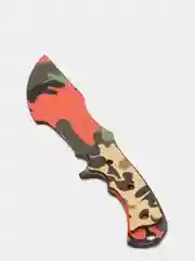 Зеленый деревянный нож "Зверь"