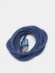 Серебряный кабель micro USB, Type-C, для зарядки и передачи данных
