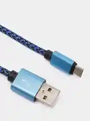 Серебряный кабель micro USB, Type-C, для зарядки и передачи данных