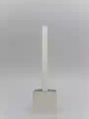 Белый ершик для унитаза силиконовый