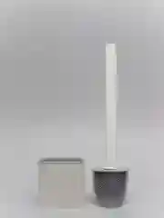 Белый ершик для унитаза силиконовый