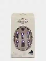 Лавандовый типсы для дизайна ногтей